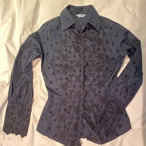 Paul Smith - Flower Embroidered Shirt